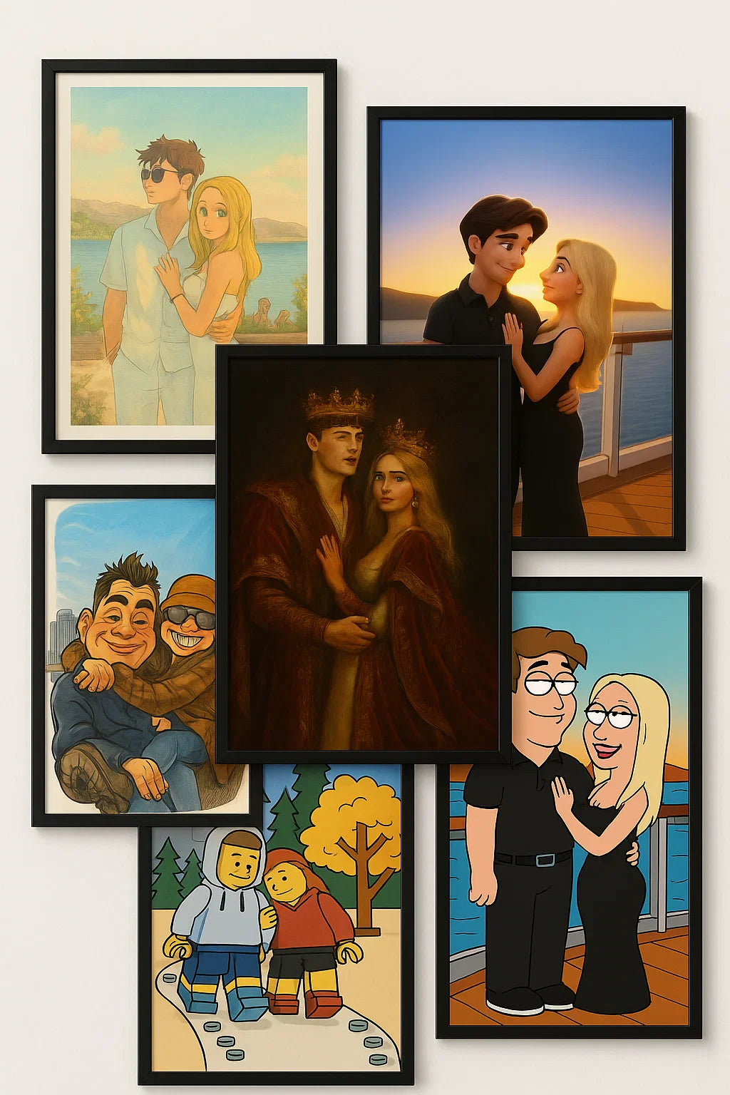 Дигитален портрет за двойки 👩‍❤️‍👨